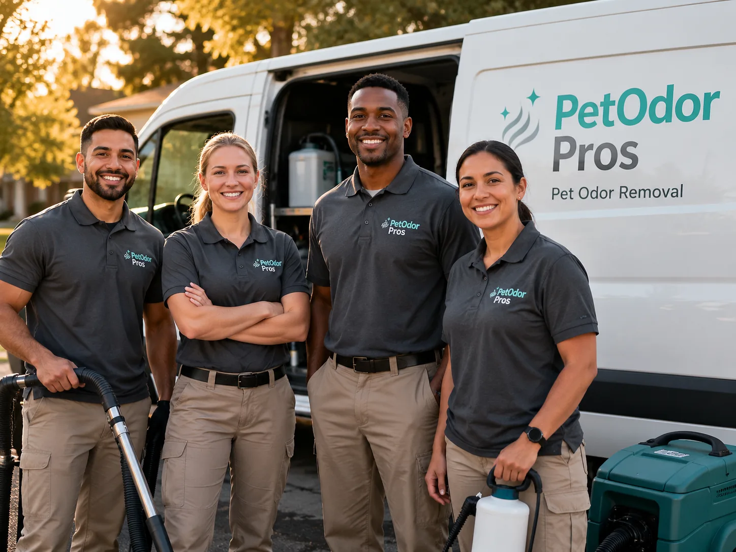 Pet Odor Removal team serving Radnor, OH